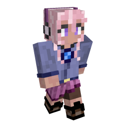 Anime Headphones Pink Hair